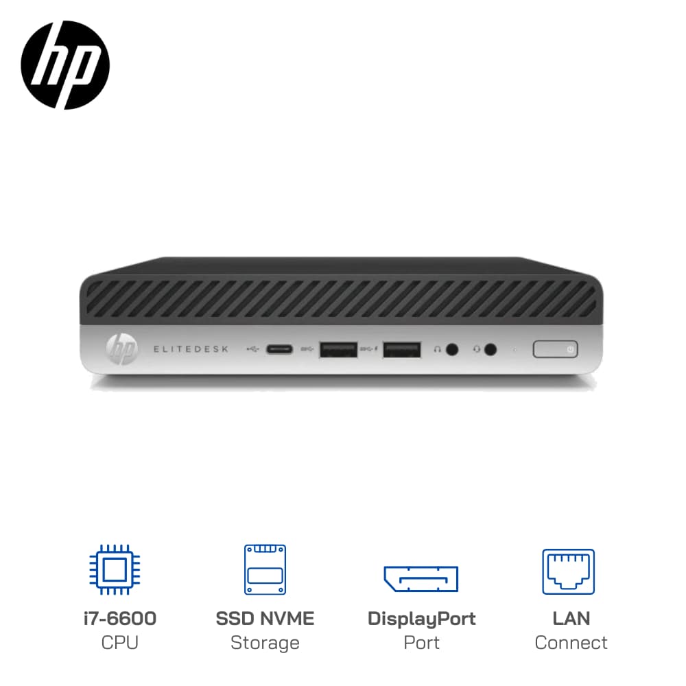 Máy tính mini HP EliteDesk 800 G3 Mini