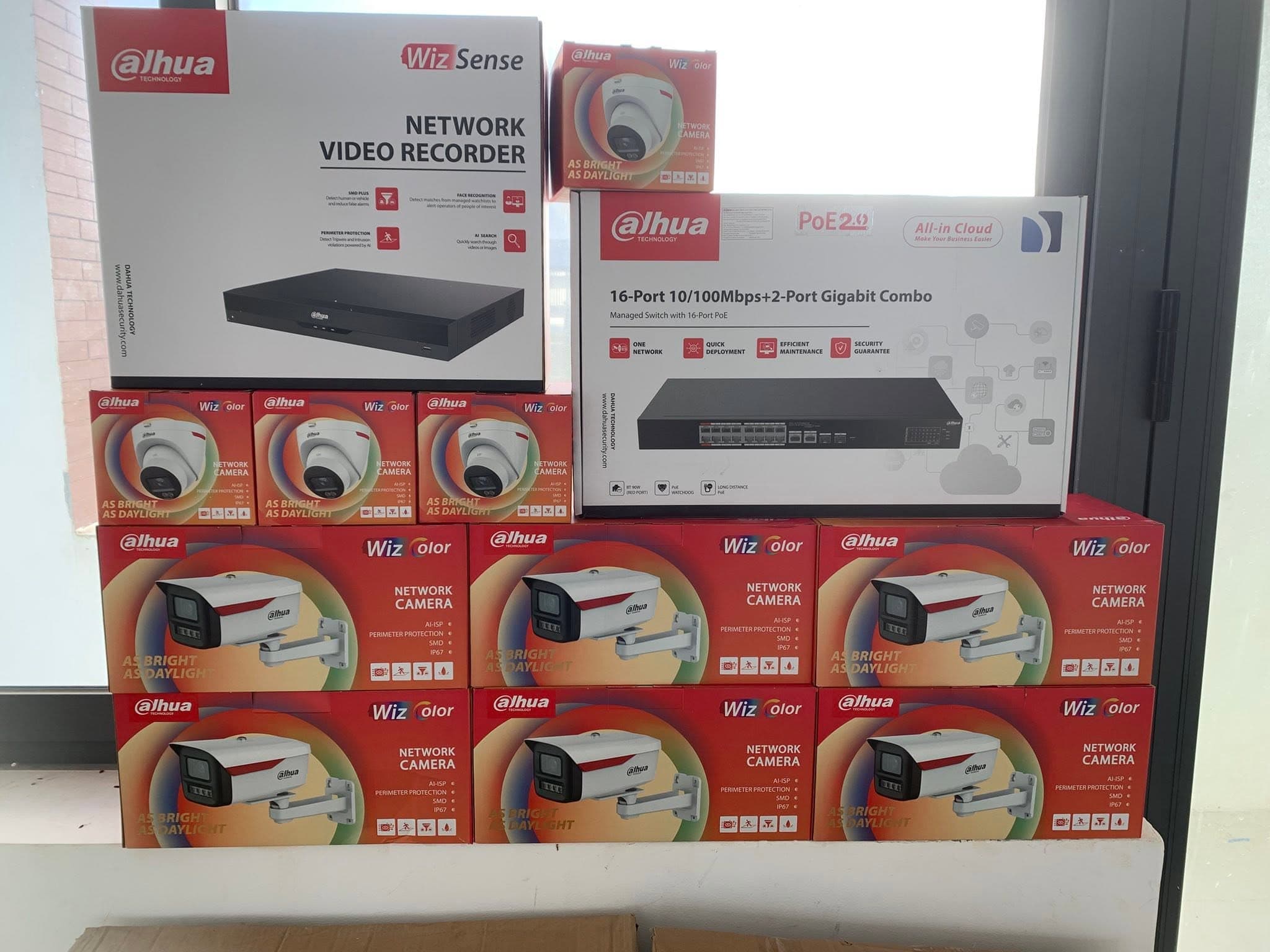 🦞Bàn giao hệ thống mạng và camera cho công trình dự án tôm ở Bạc Liêu